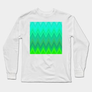 Graphic Green Long Sleeve T-Shirt